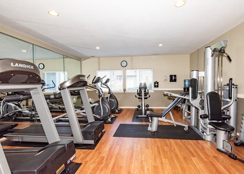 Pioneer Ridge Oregon City Apartments - Clubhouse Fitness Room